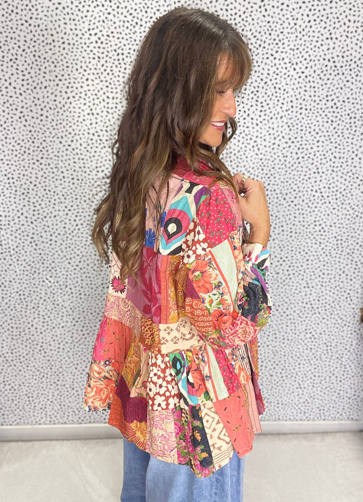 Boho Mosaic Patchwork Jacket