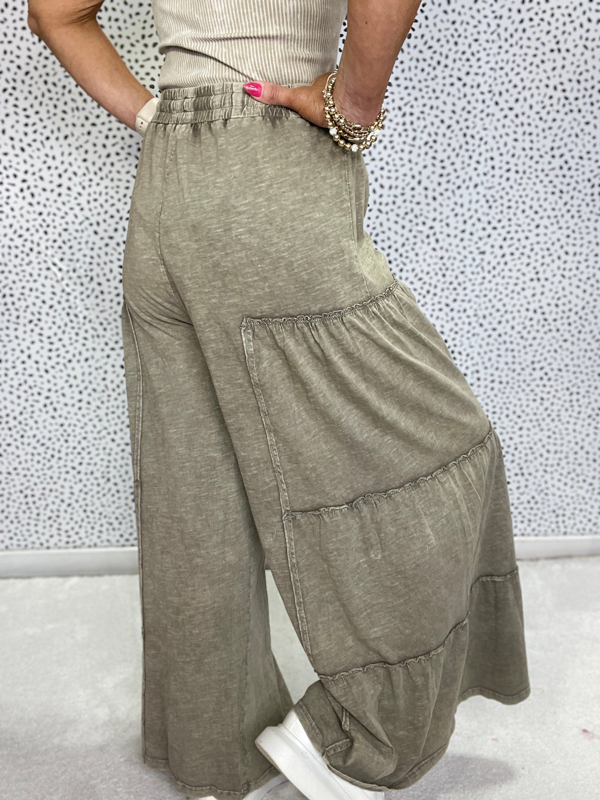 Going All In Mineral Washed Pants In 4 Colors
