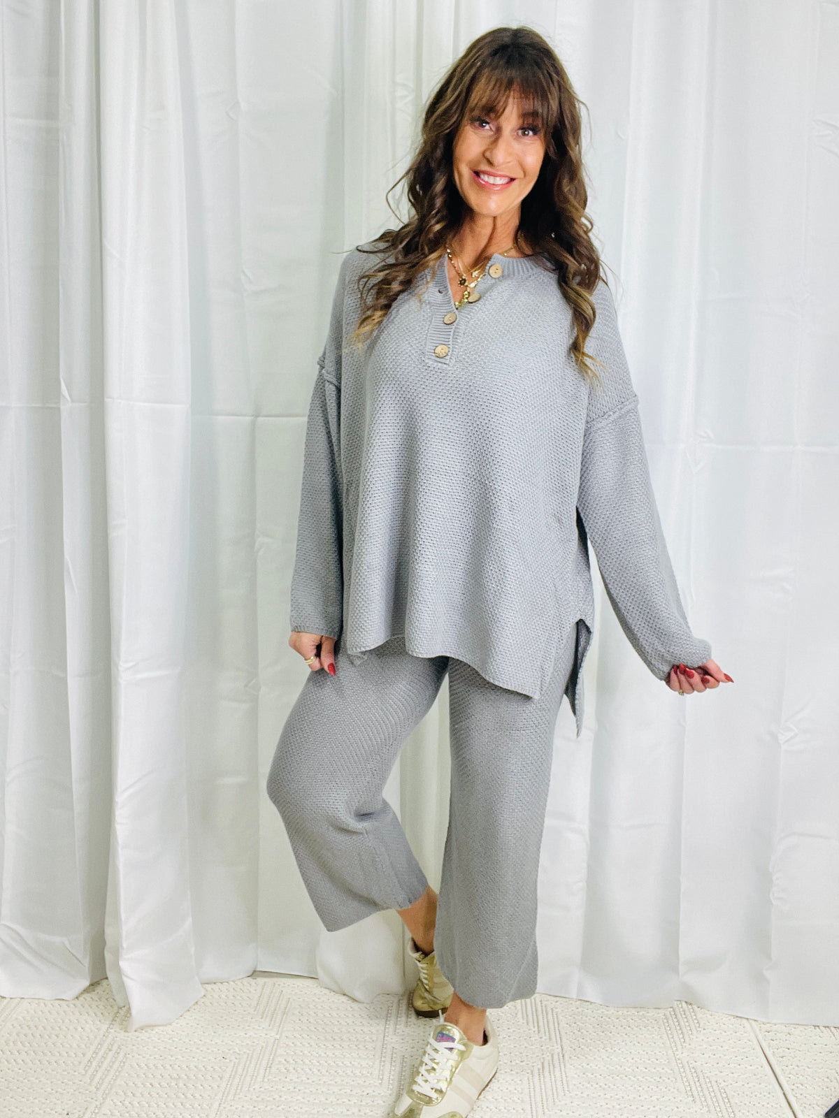 Everywhere Top And Bottom Set In 2 Colors *Final Sale*