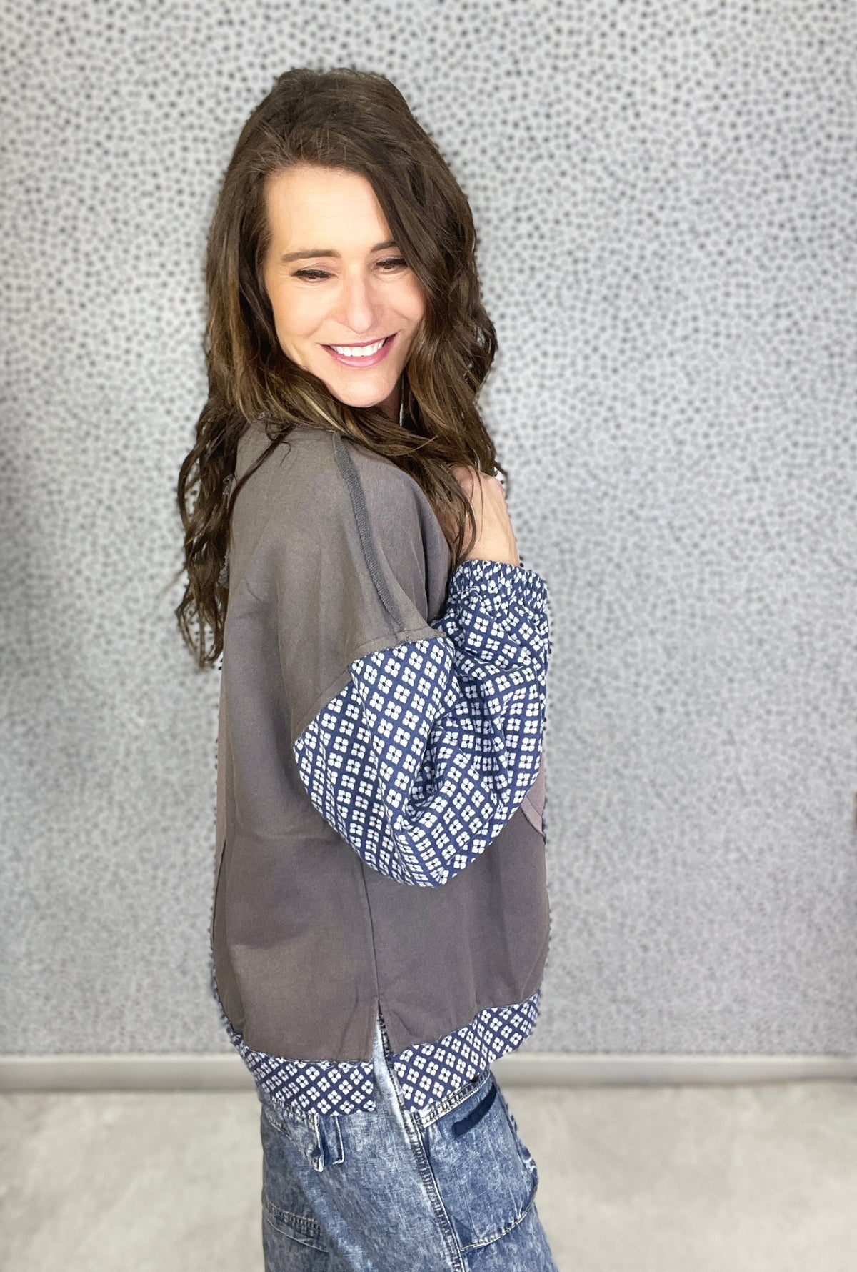 POL Peaceful Vibes Balloon Sleeve Top In 4 Colors *Final Sale*
