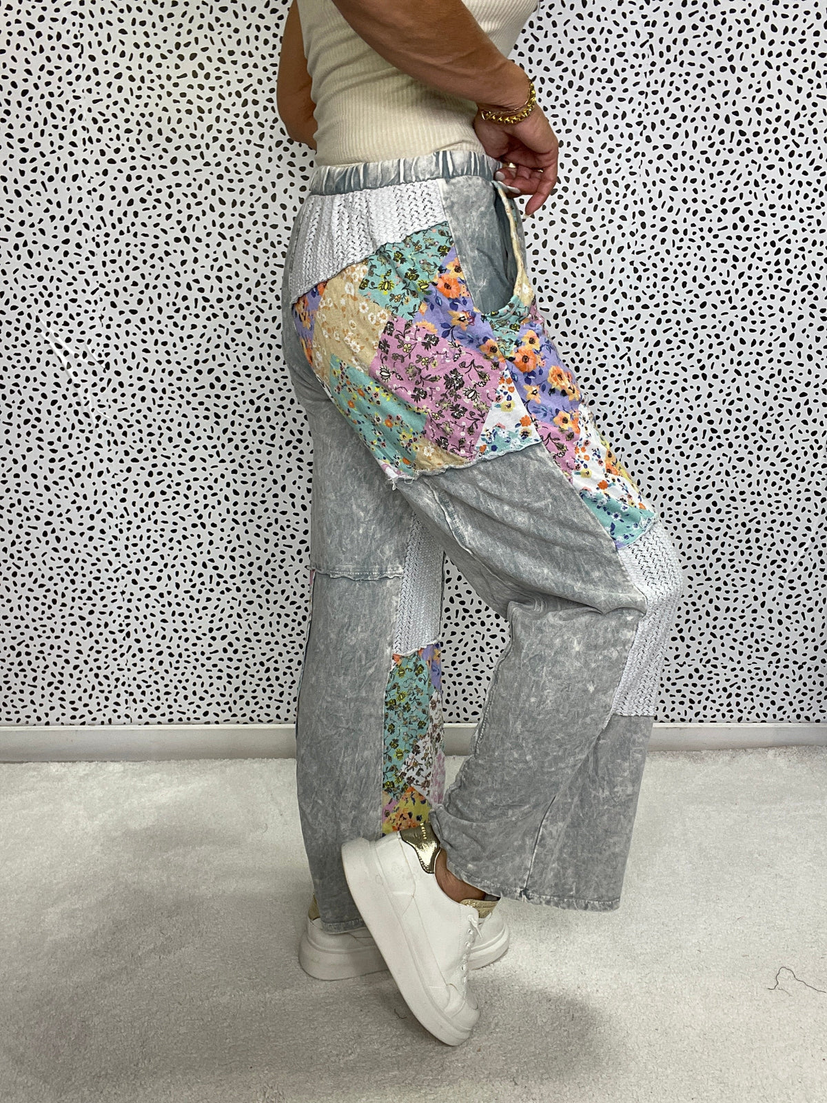 Moving My Way Mineral Washed Boho Wide Leg Pants In 4 Colors *Final Sale*
