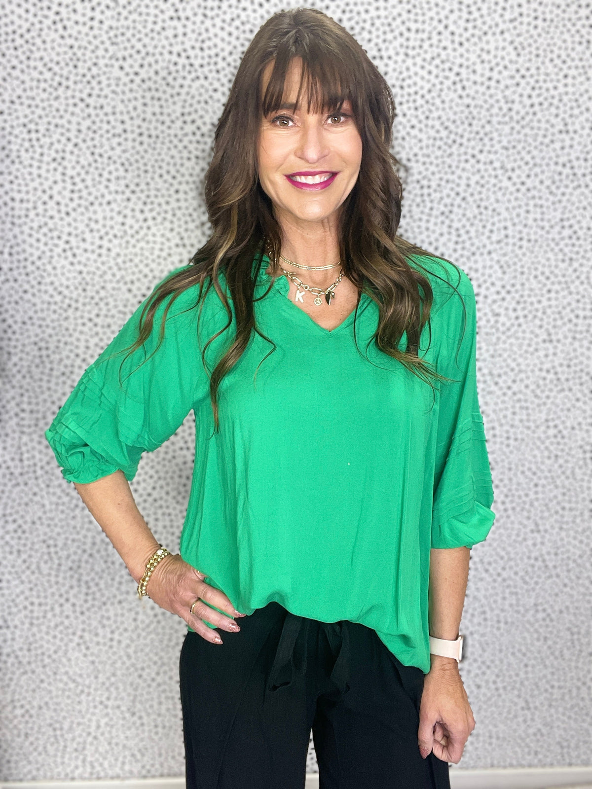 Searching For You Easy Details Top In 3 Colors *Final Sale*