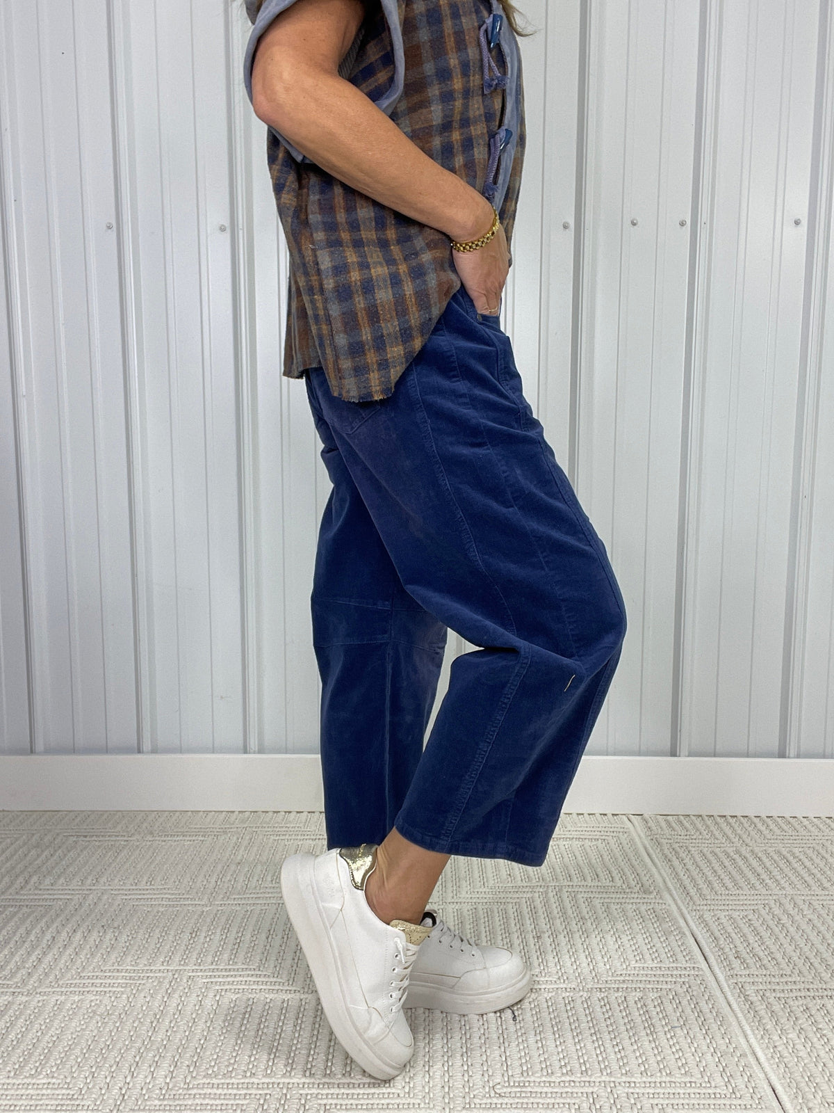 Take All Our Love Corduroy Barrel Pants In 3 Colors
