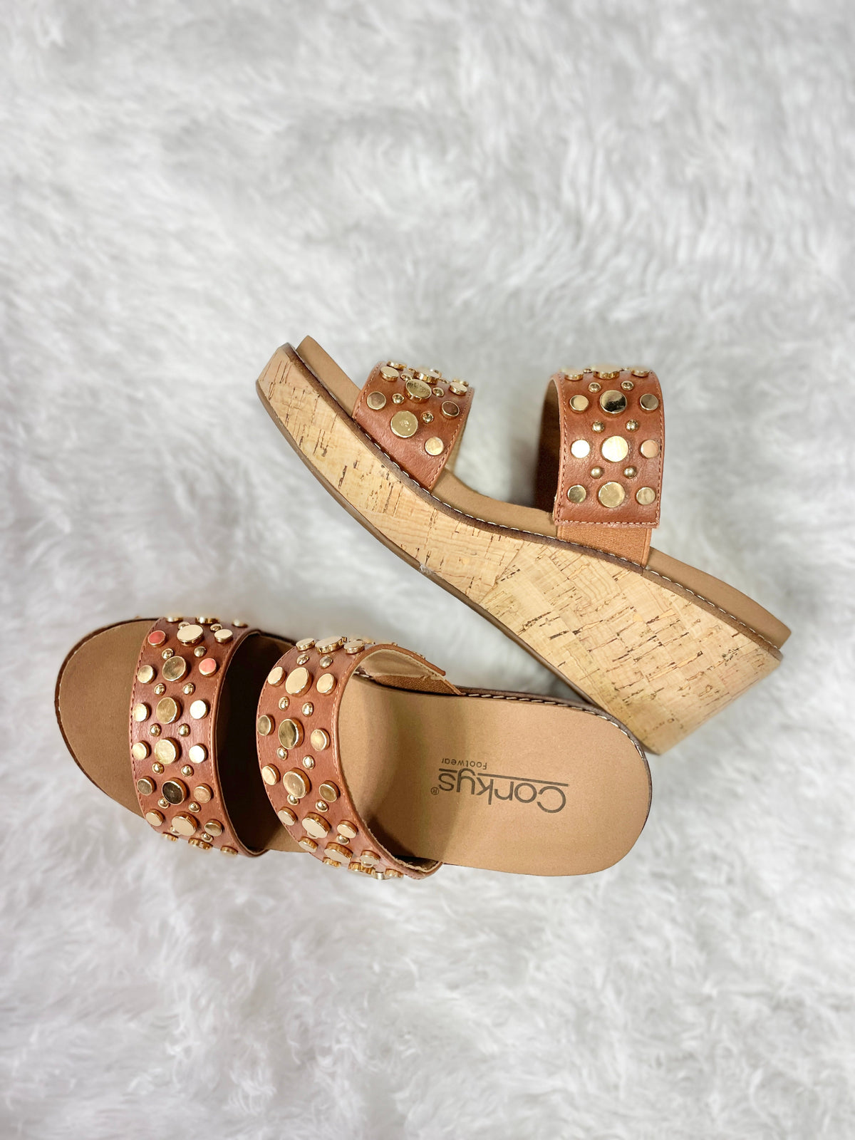 Corky's Bad Habit Bourbon Wedge Sandals *Final Sale*