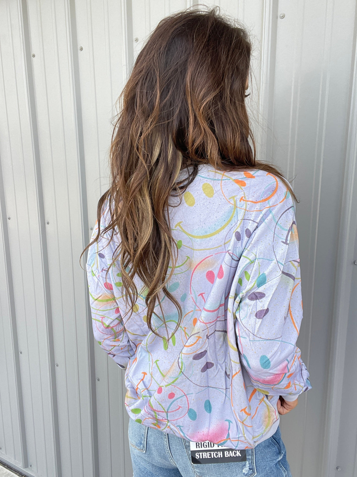 Happy Go Lucky Pullover In 4 Colors: Ivory, Lilac, Black, Pink