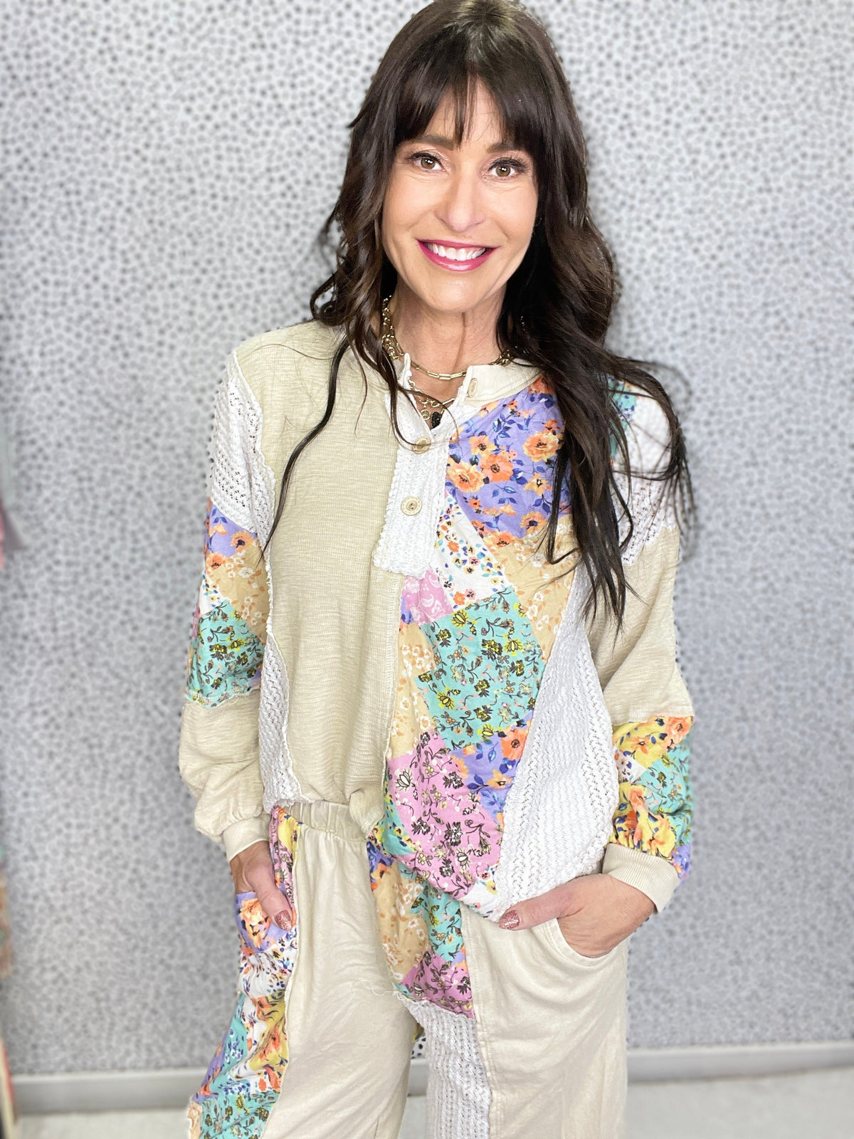 All The Right Moves Mineral Washed Boho Top In 2 Colors *Final Sale*