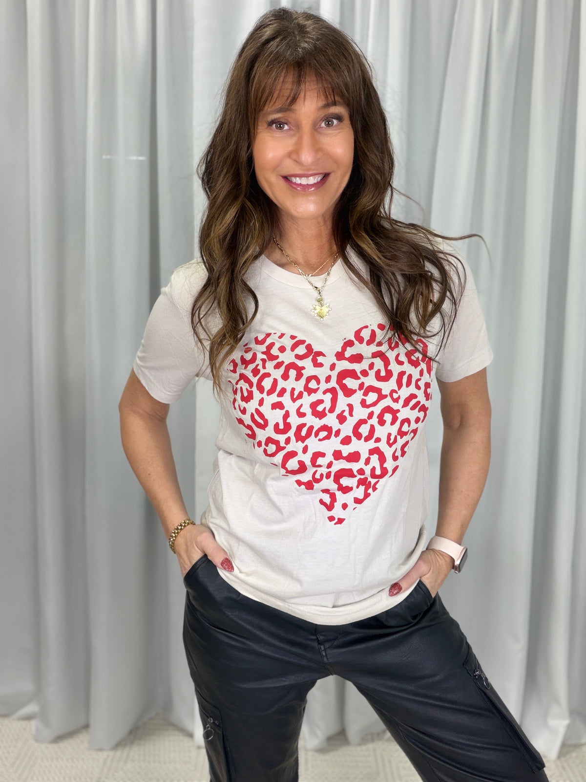 Animal Cream Of Hearts Tee *Final Sale*