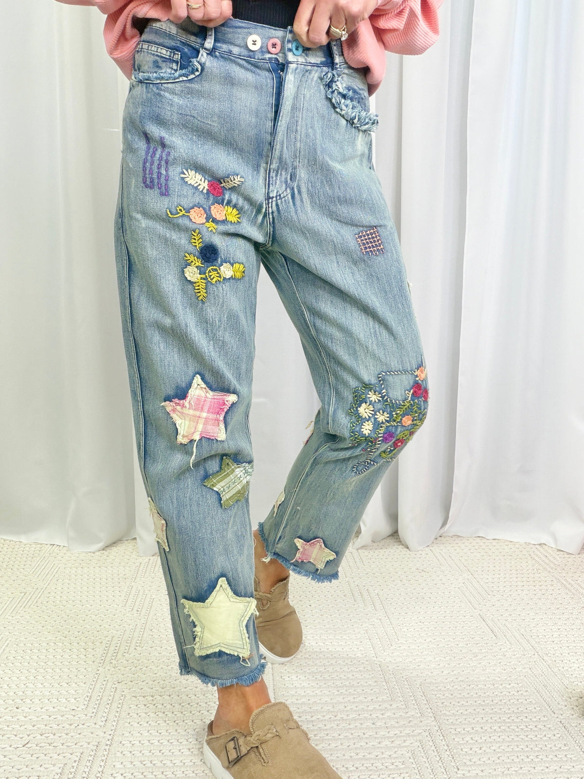 Happy Little Patch Jeans
