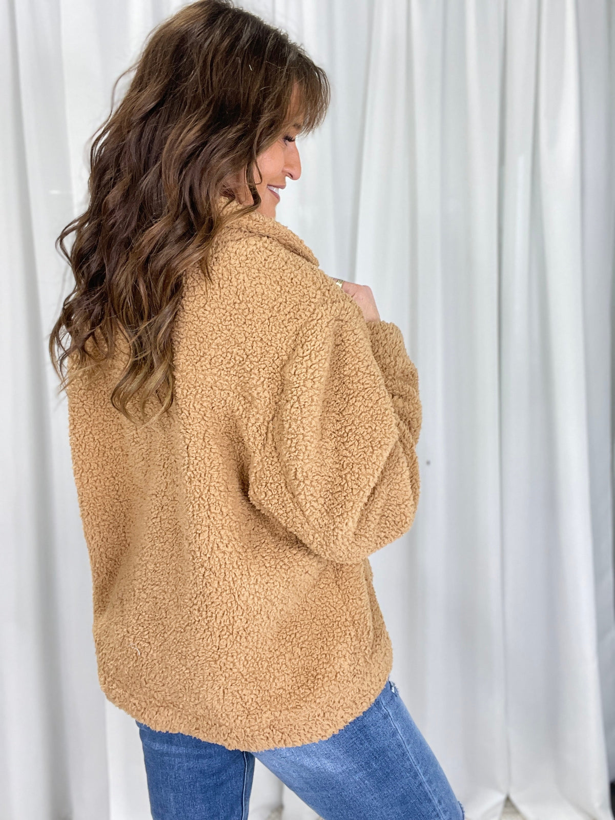 Cozy Sherpa Jacket in 2 Colors *Final Sale*