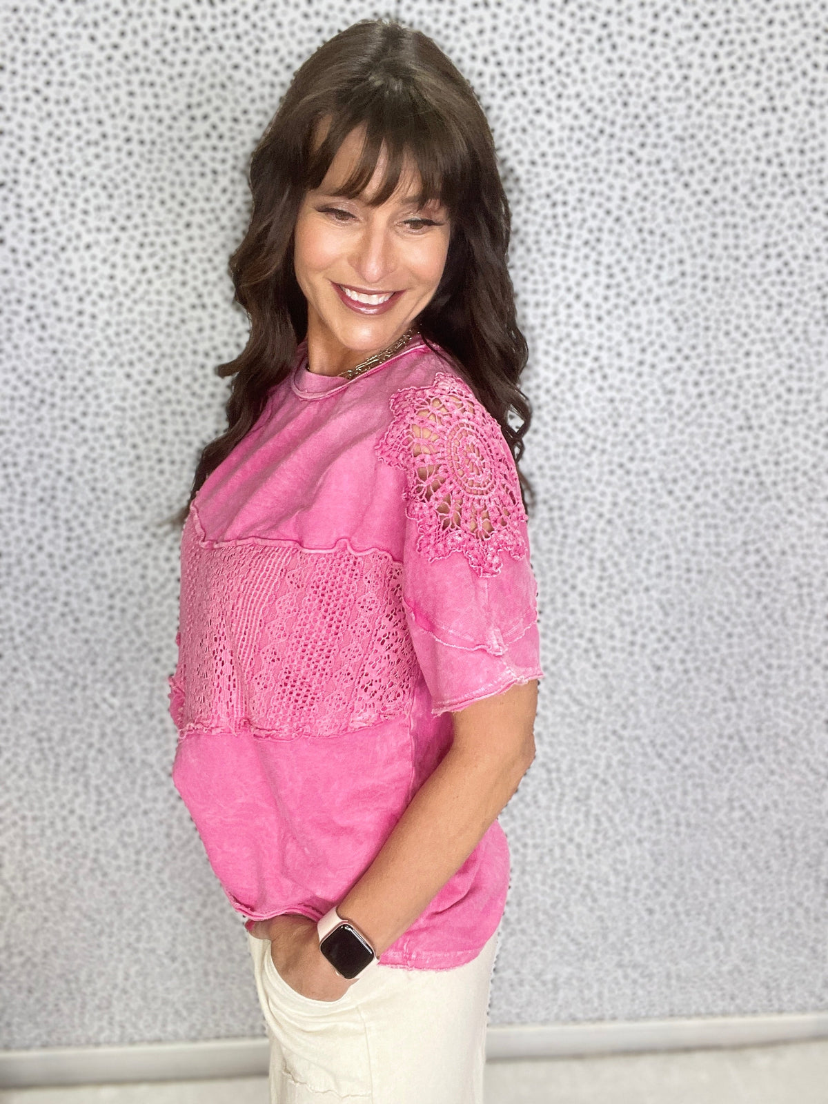 What You're Looking For Mineral Washed Short Sleeve Top In 6 Colors