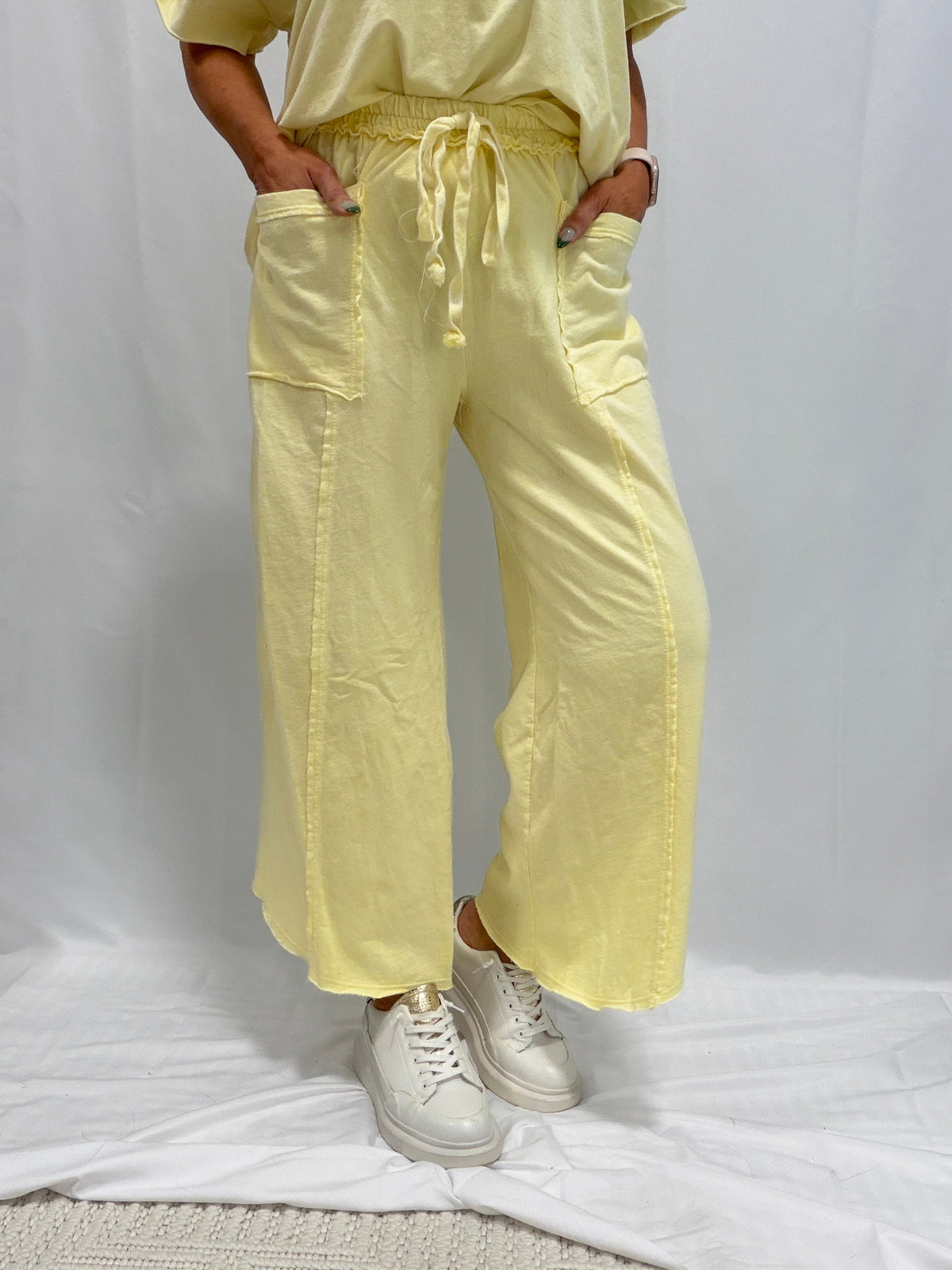 It's A Vibe Front Tie Pants In 10 Colors