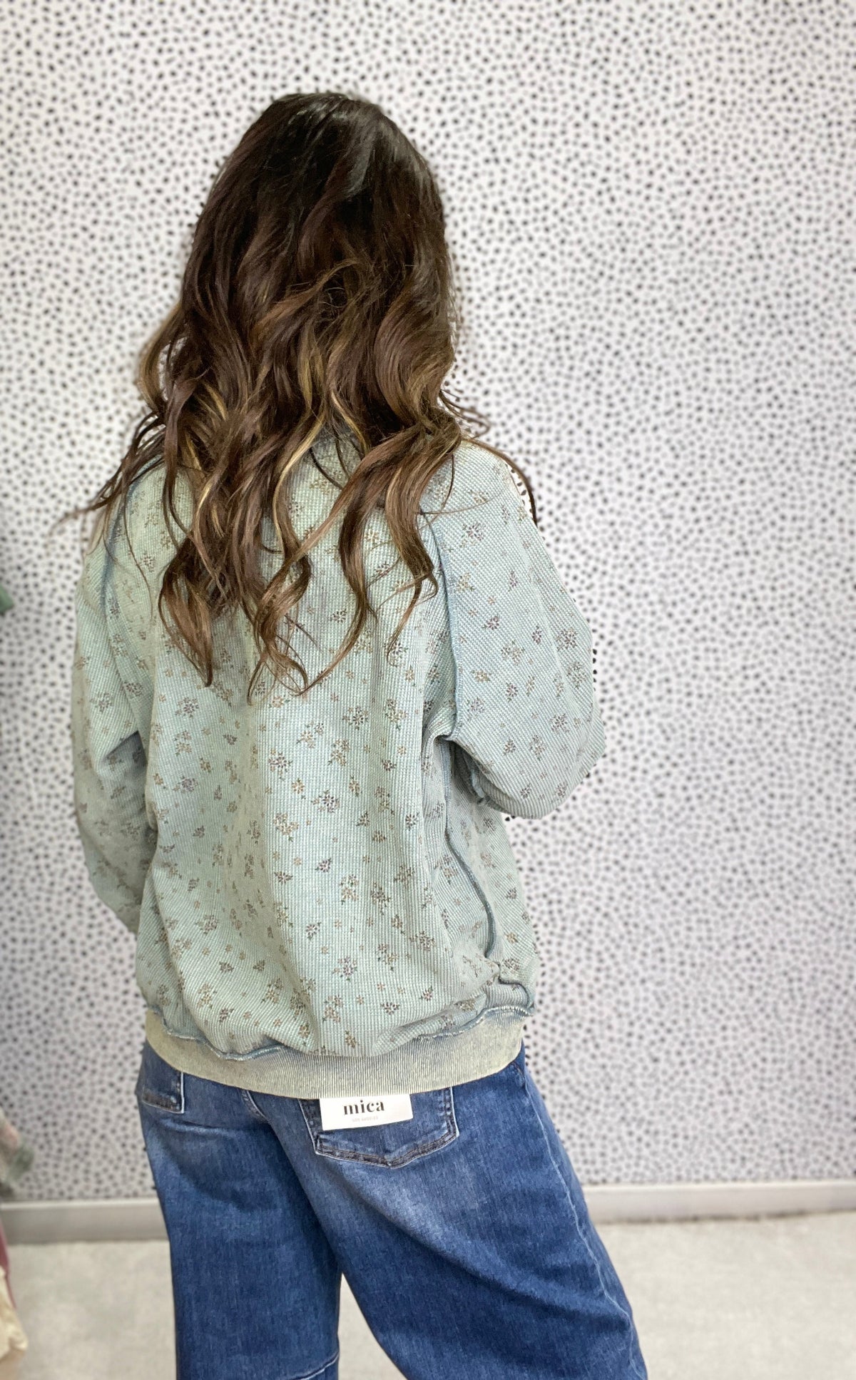 Days Are Getting Long Printed Thermal Long Sleeve Top In 3 Colors