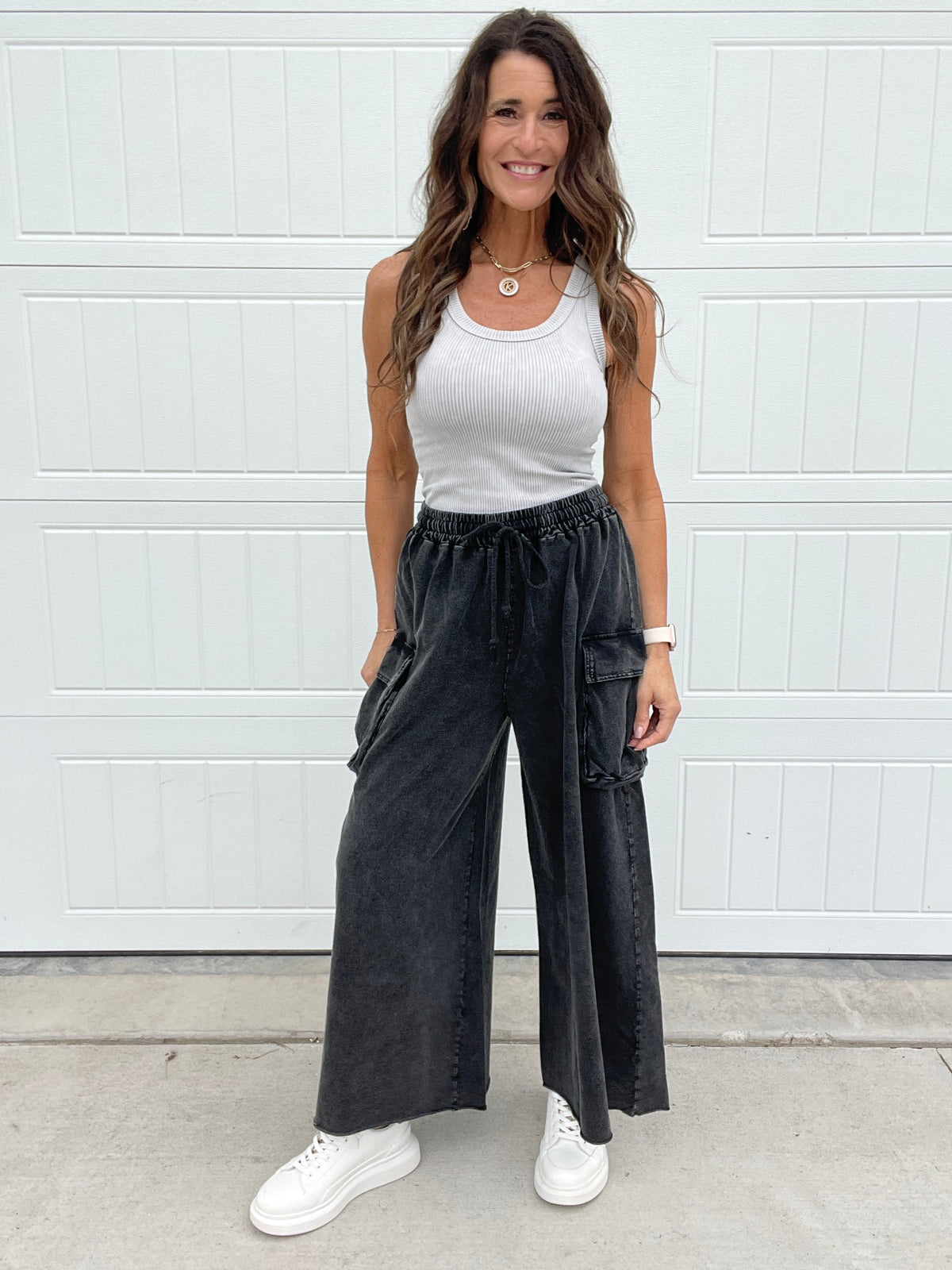 Write A Song Terry Knit Pants In 4 Colors