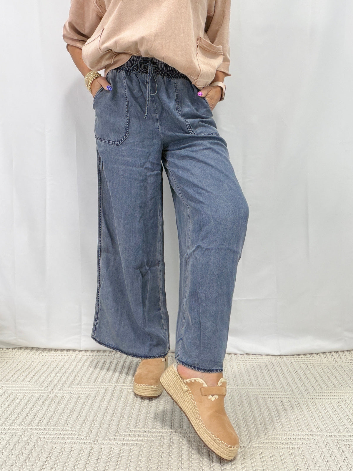 I'll Never Lie Tencel Wide-Leg Pants In 2 Colors