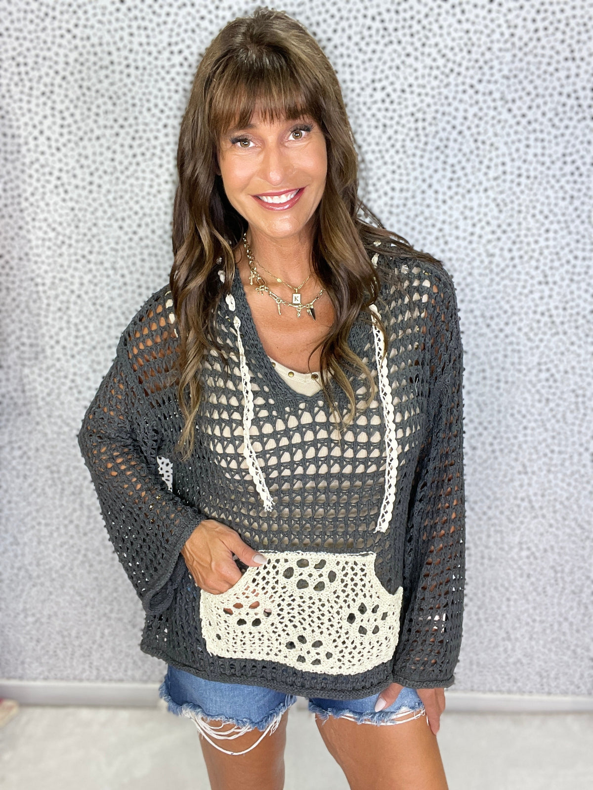 Pol Coastal Breeze Sweater in 2 Colors