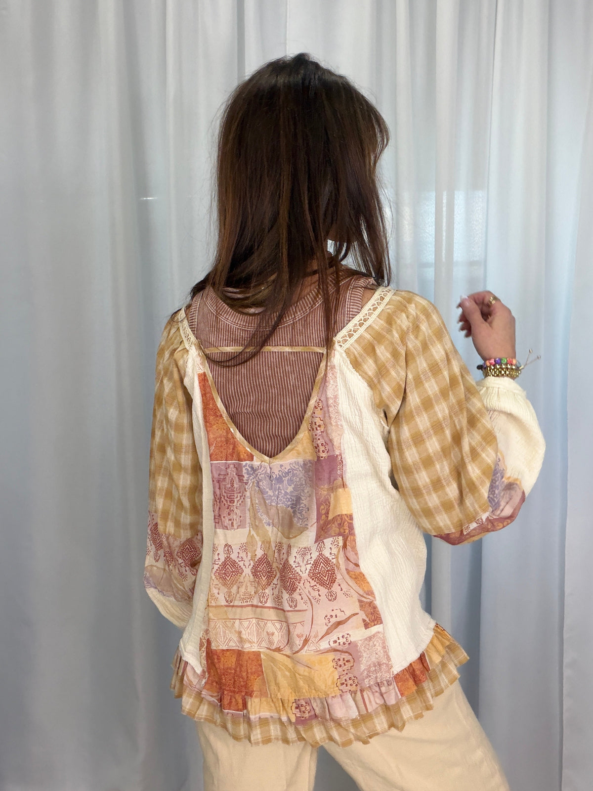 POL Off The Record Square Neck Top In 2 Colors