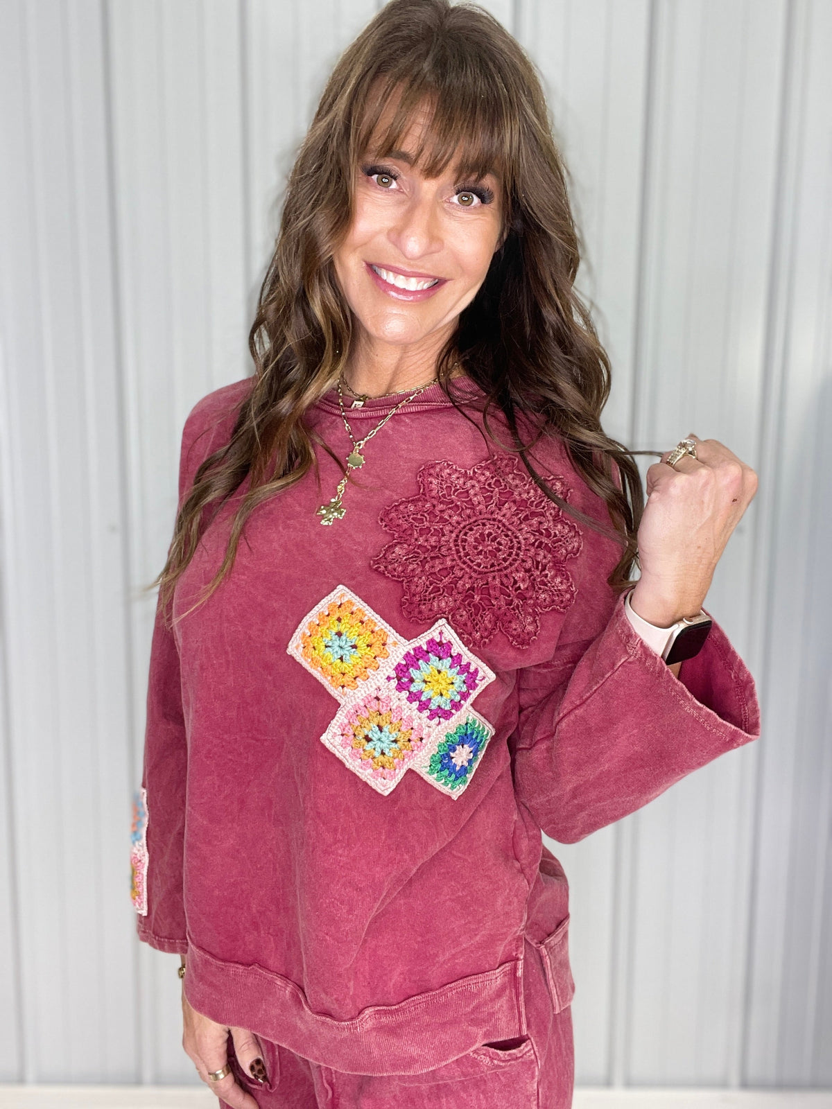 Have This Crochet Doily Top In 2 Colors