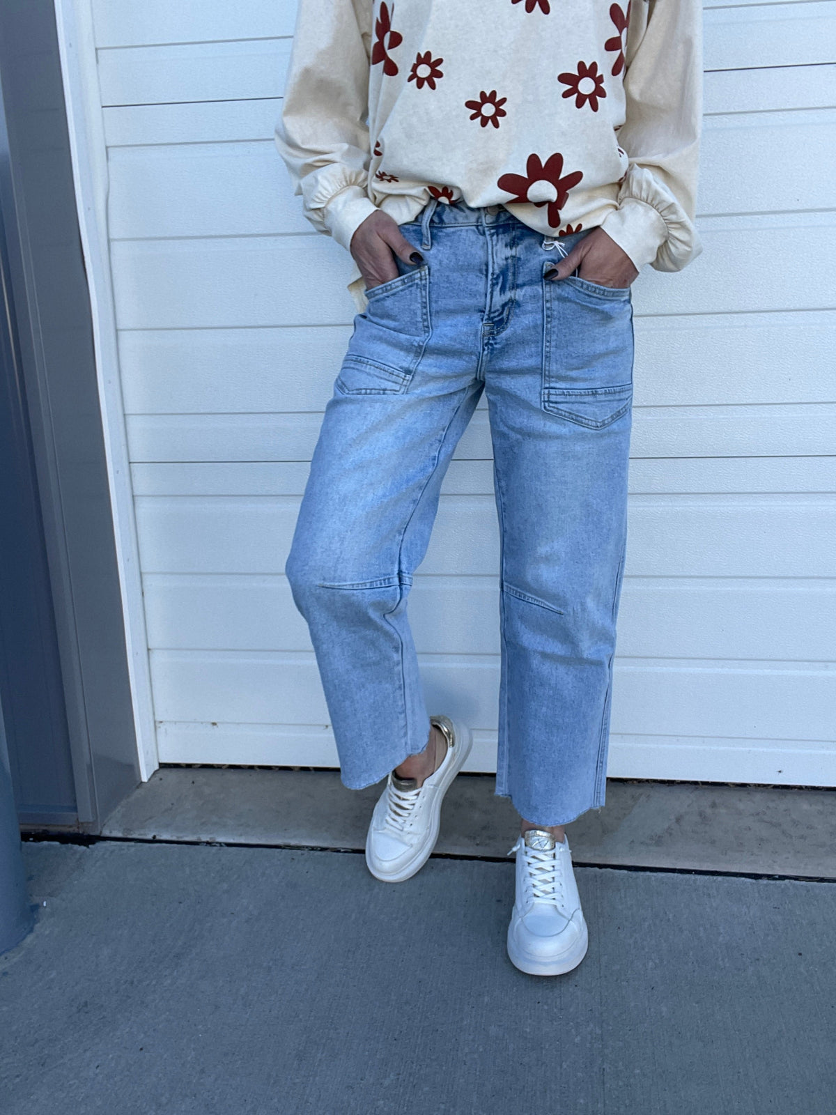 Vervet Kami Super High Rise Barrel Jeans 575 In Heroine