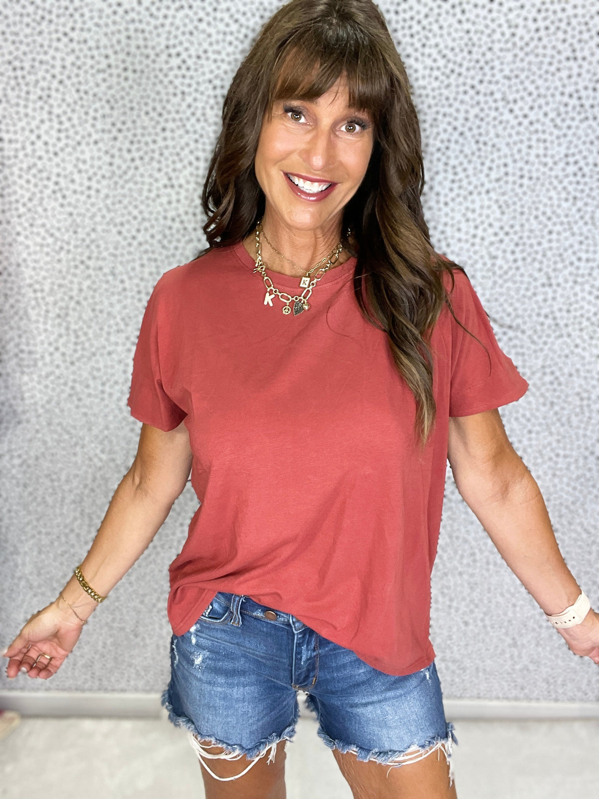 Gather Here Slouchy Tee 4 Colors