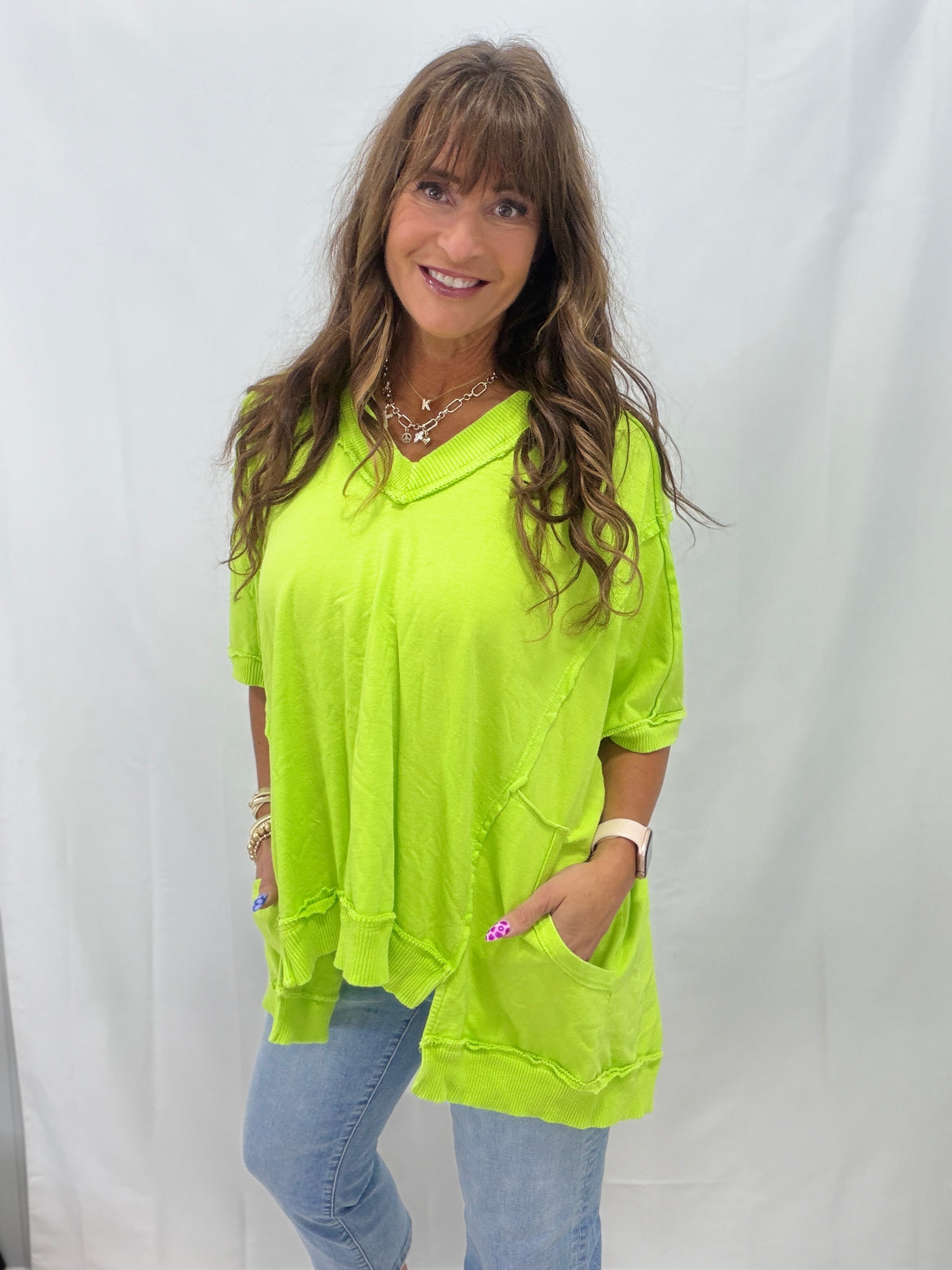 Mineral Mist Half Sleeve Tee In 8 Colors