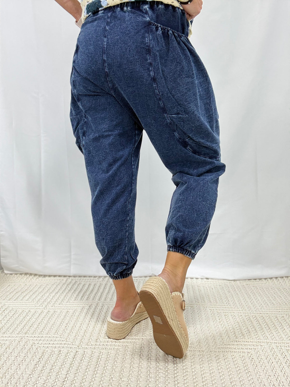 Give It Away Barrel Pants In 2 Colors