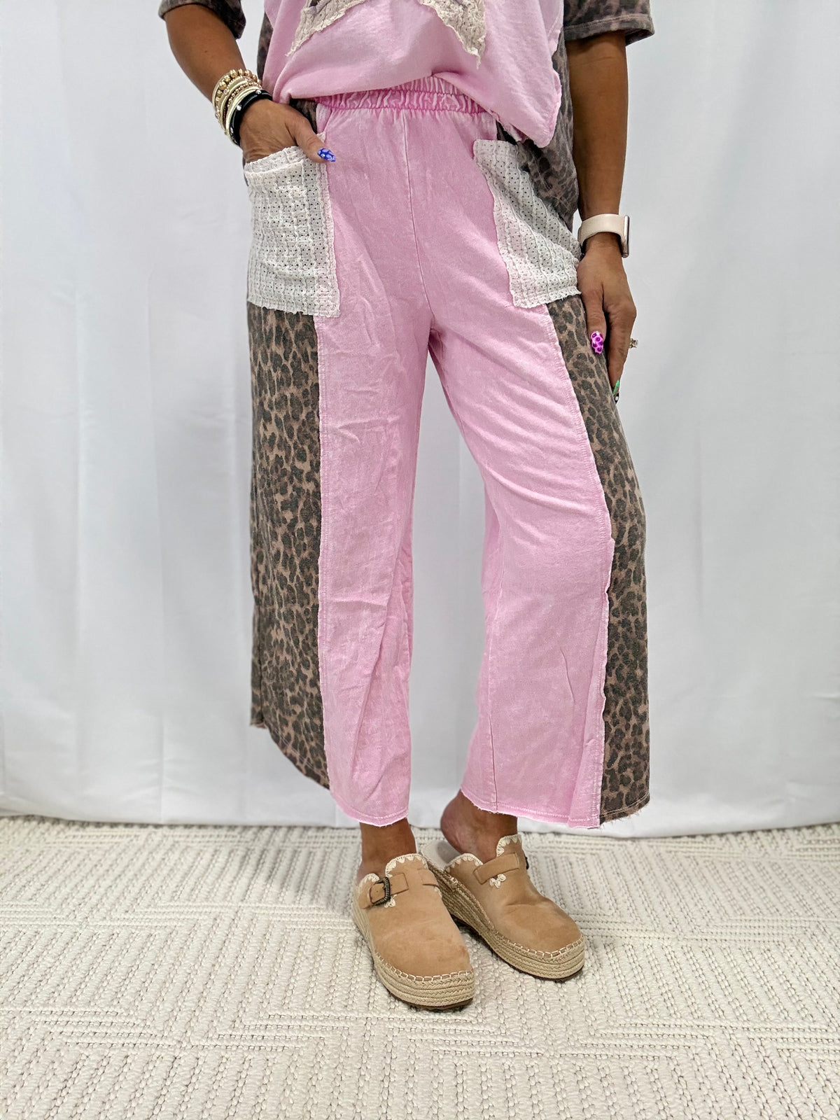 POL Relaxed Fit Denim Overalls In Blue Plaid