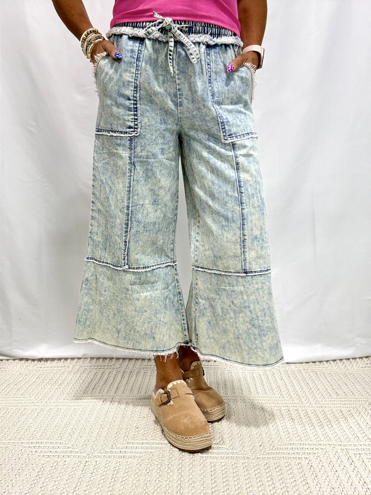 Coastal Breeze Denim Lounge Pants