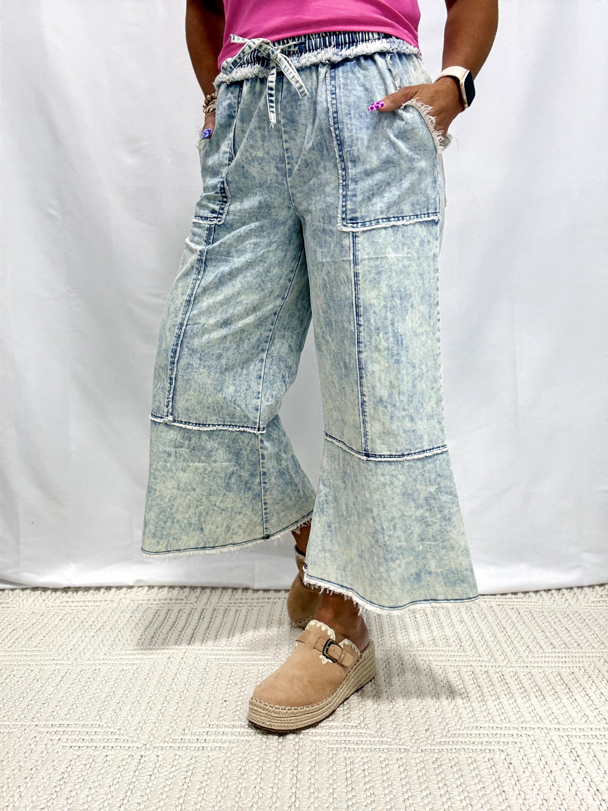 Coastal Breeze Denim Lounge Pants
