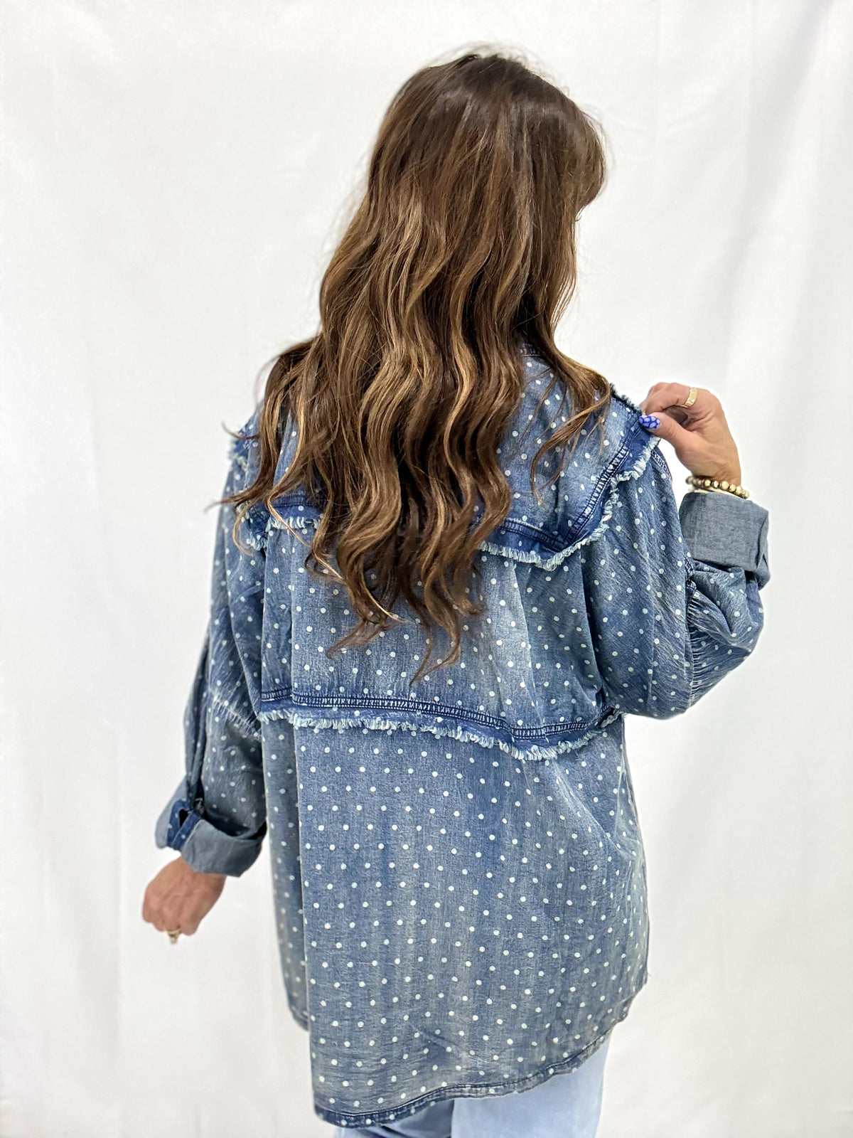 Vintage Charm Polka Dot Top