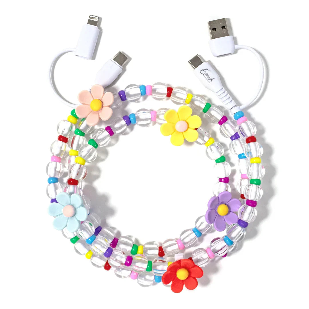 Erimish Beaded Charging Cords 3ft & 6ft *Final Sale*