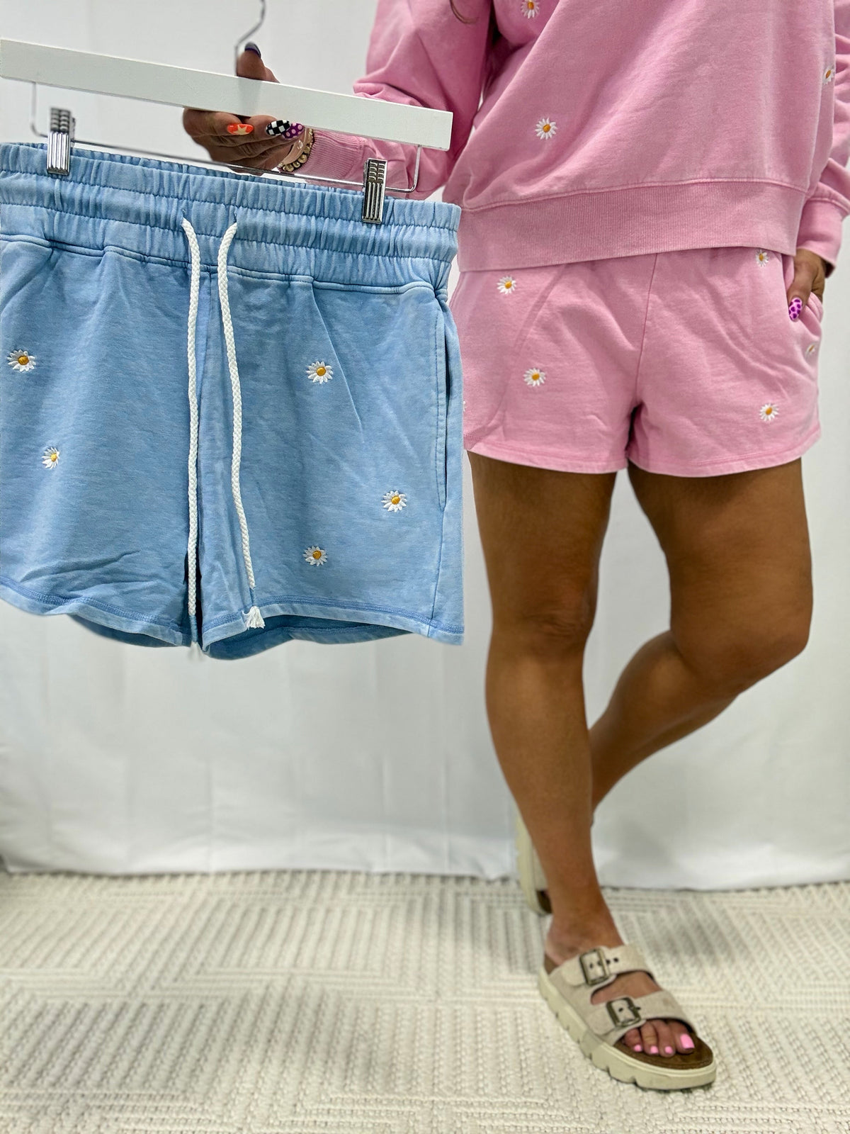 Daisy Days Lounge Shorts in 2 Colors
