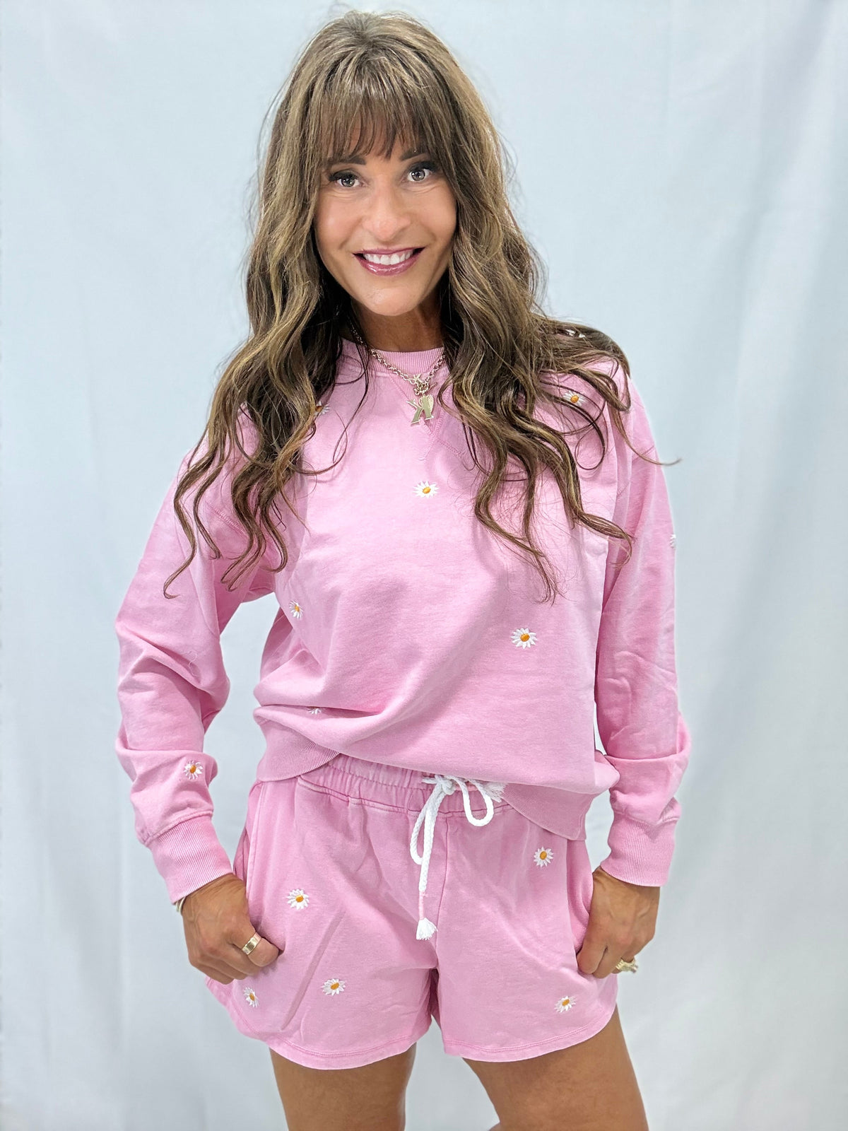 Daisy Days Crewneck In 2 Colors