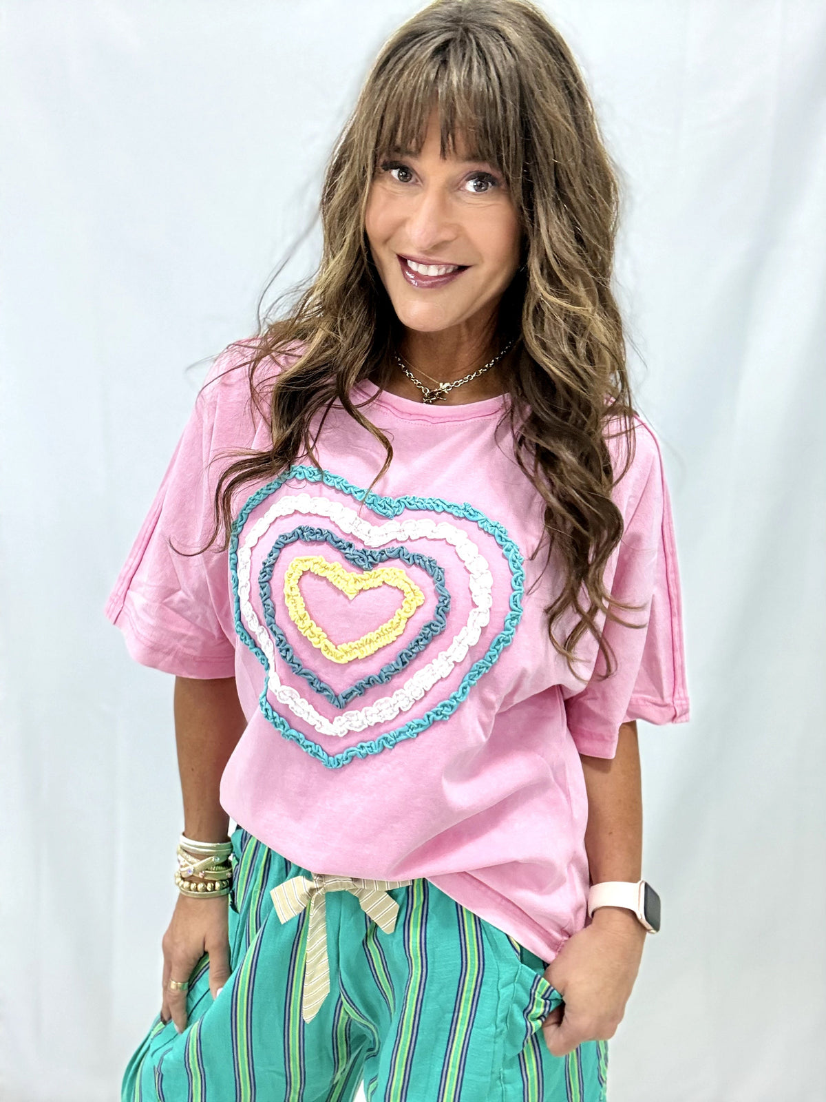 Cozy Crush Heart Front Top In 3 Colors