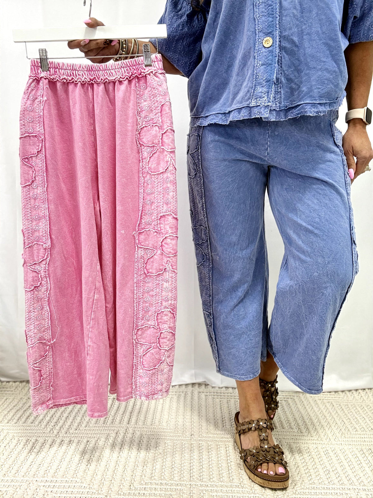 Everyday Grace Wide Leg Pants In 4 Colors