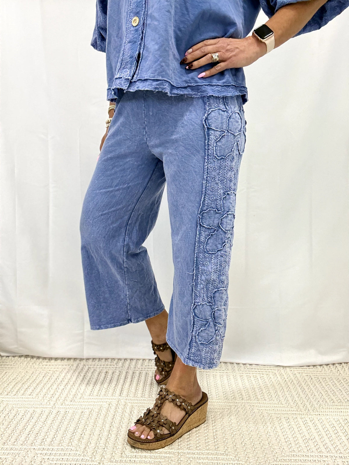 Everyday Grace Wide Leg Pants In 4 Colors