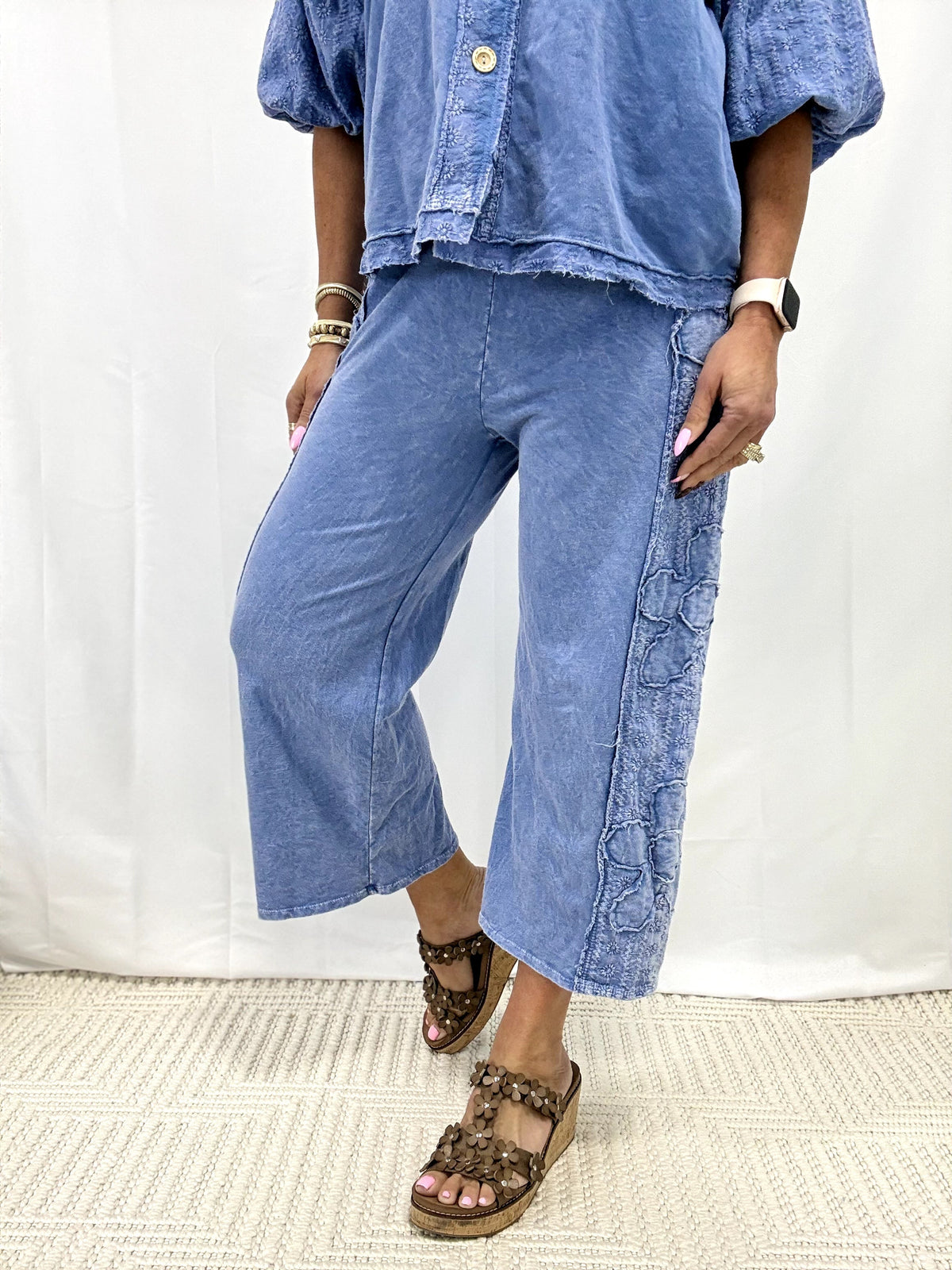 Everyday Grace Wide Leg Pants In 4 Colors
