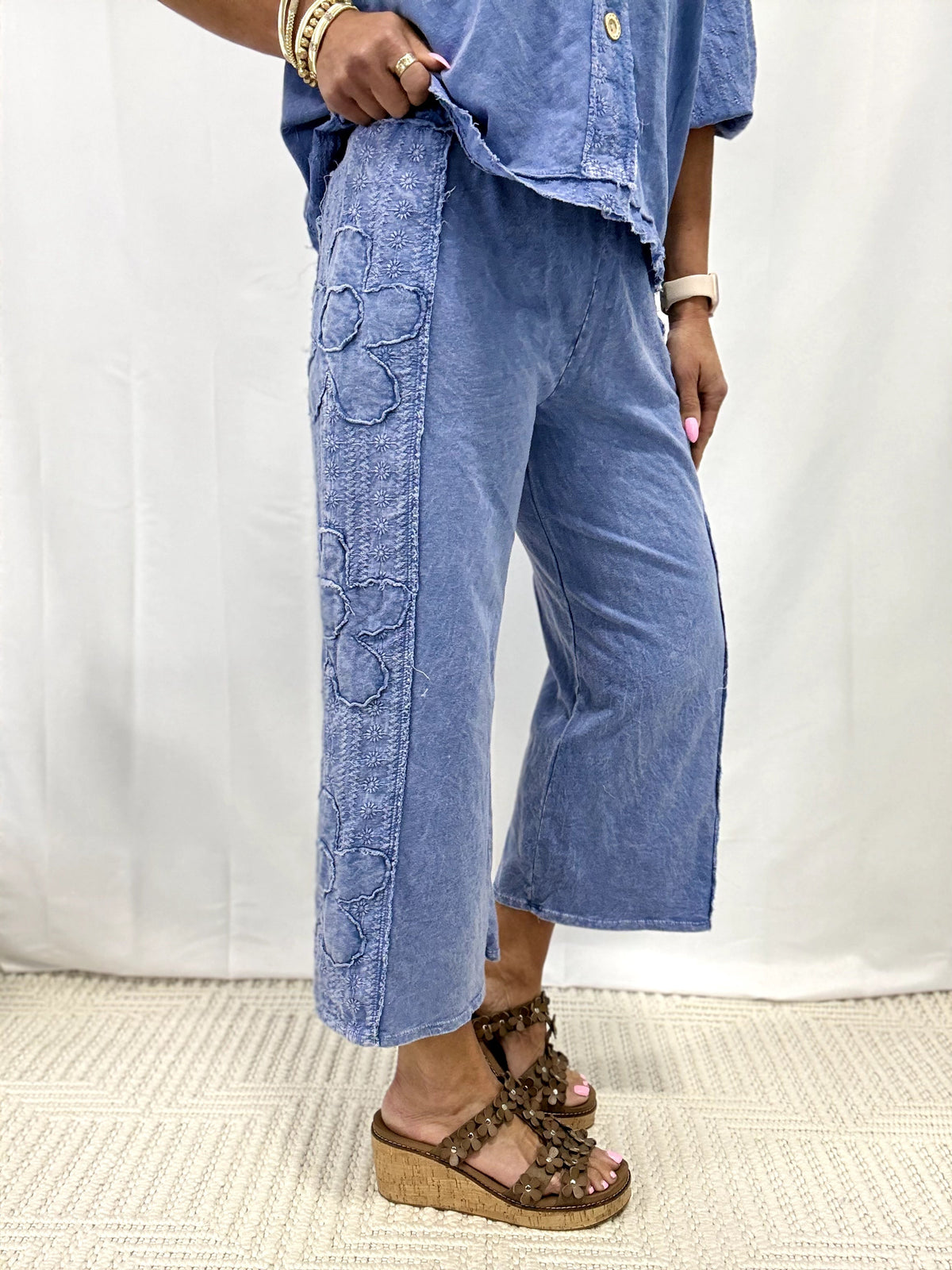 Everyday Grace Wide Leg Pants In 4 Colors