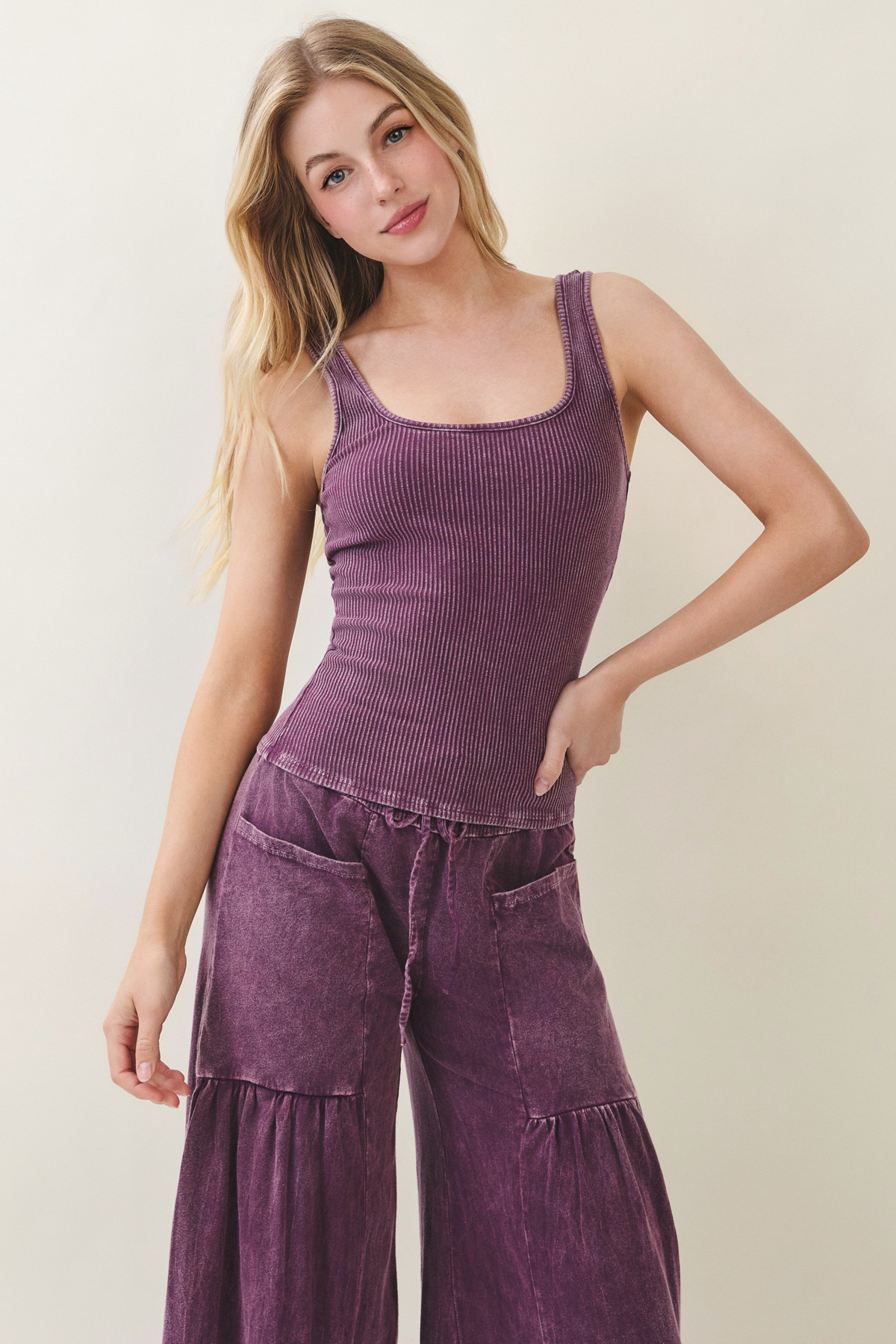 Canyon Heights Ribbed Tank Top In 5 Colors