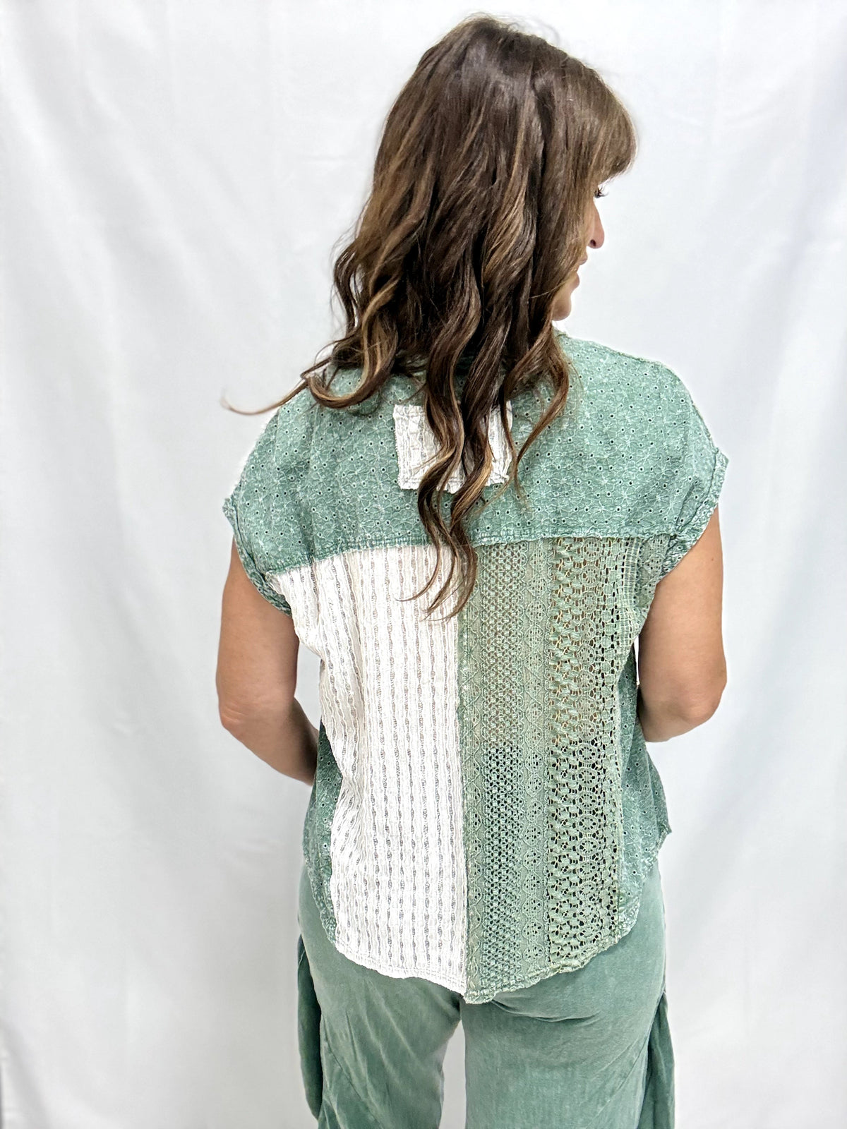 Gypsy Heart Mineral Washed Top In 3 Colors