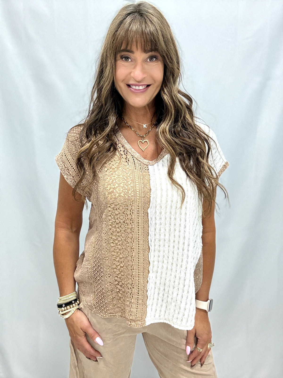 Gypsy Heart Mineral Washed Top In 3 Colors
