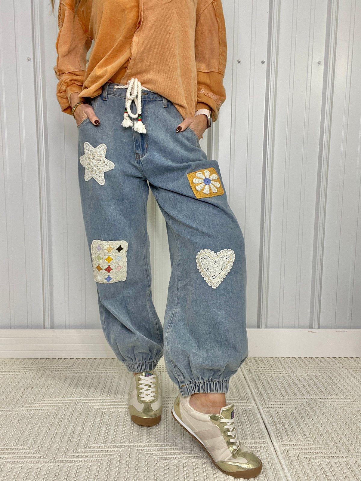 POL The Optimist Pants In Denim *Final Sale*