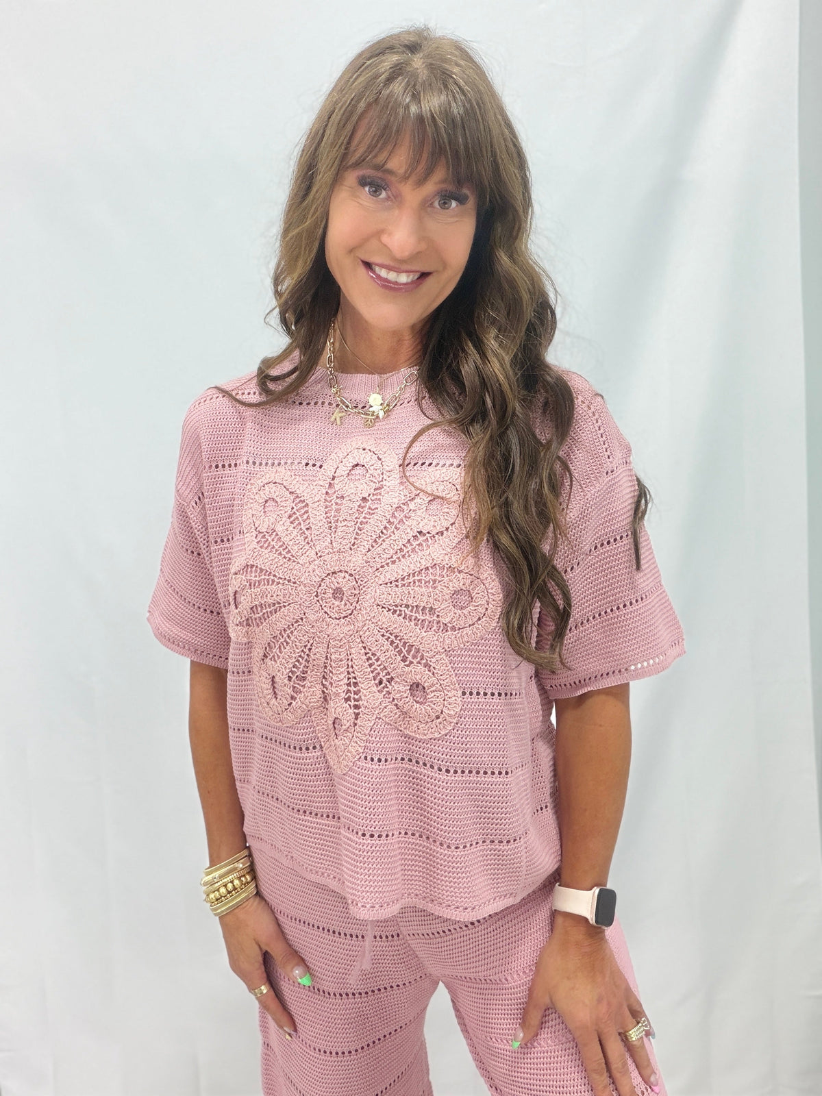 Flower Child Crochet Top In 2 Colors