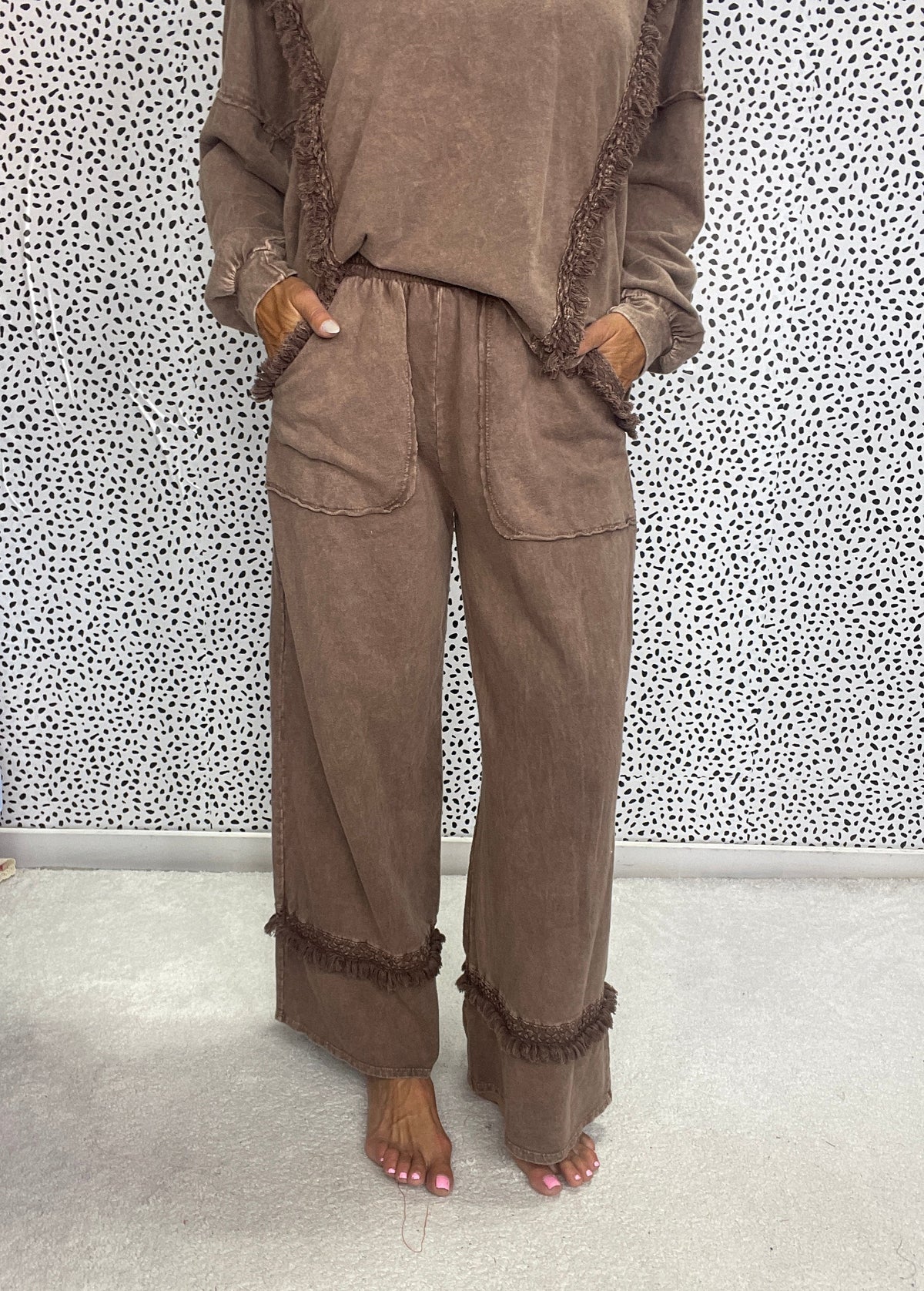 The Boho Bloom Lounge Pants In 4 Colors *Final Sale*