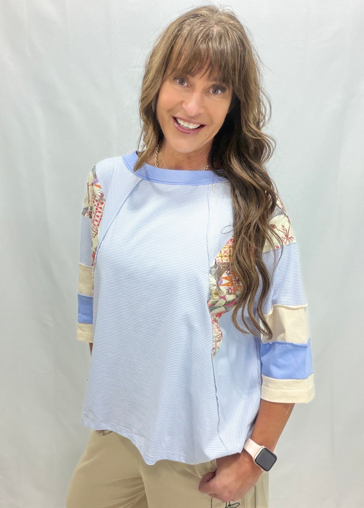 Garden Path Oversized Knit Top In 2 Colors