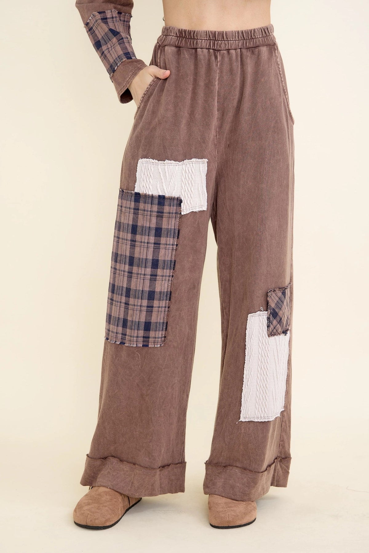 Boho Patchwork Pants In 2 Colors *Final Sale*