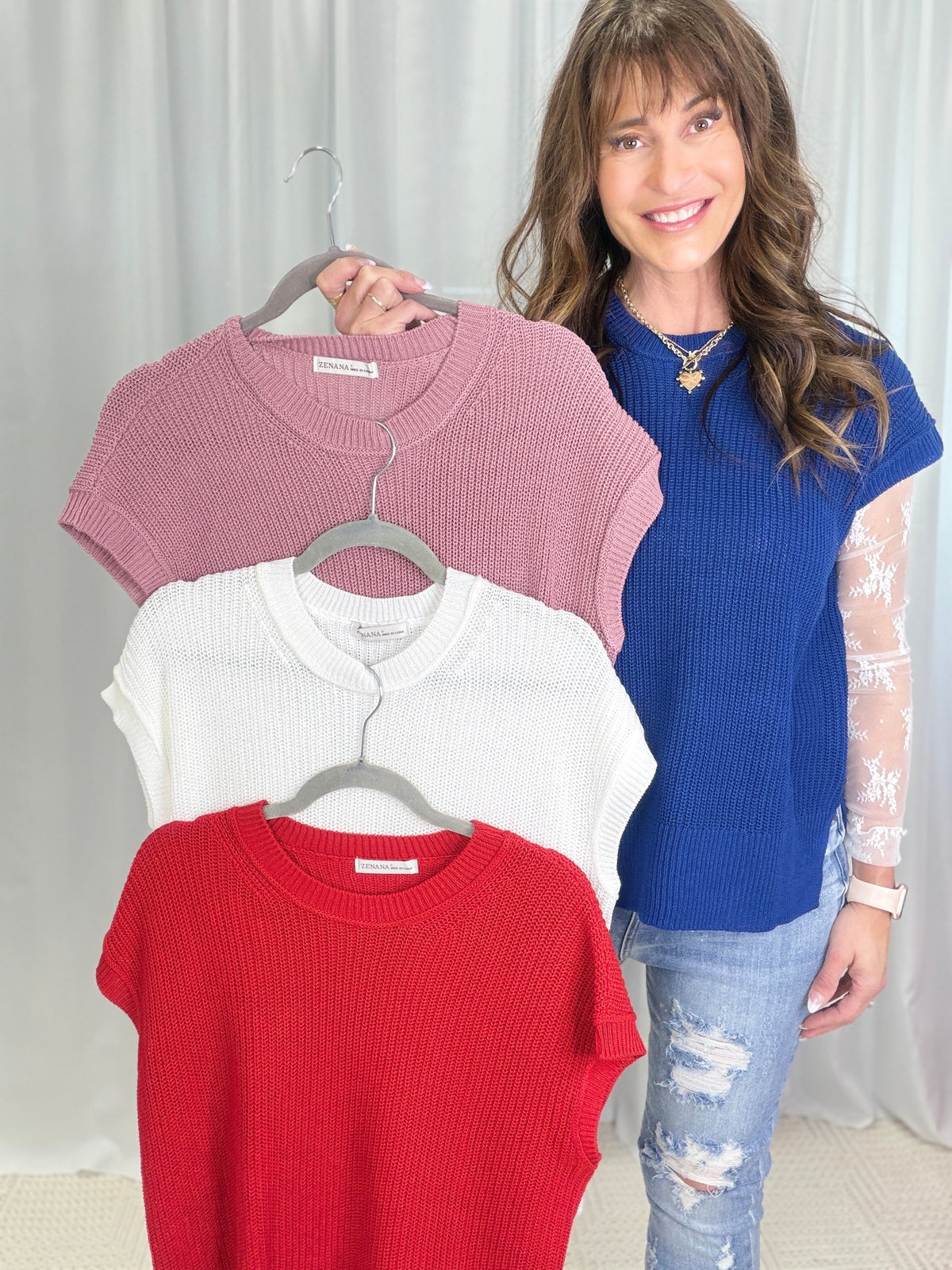 Harbor Crew Sweater Vest in 7 Colors