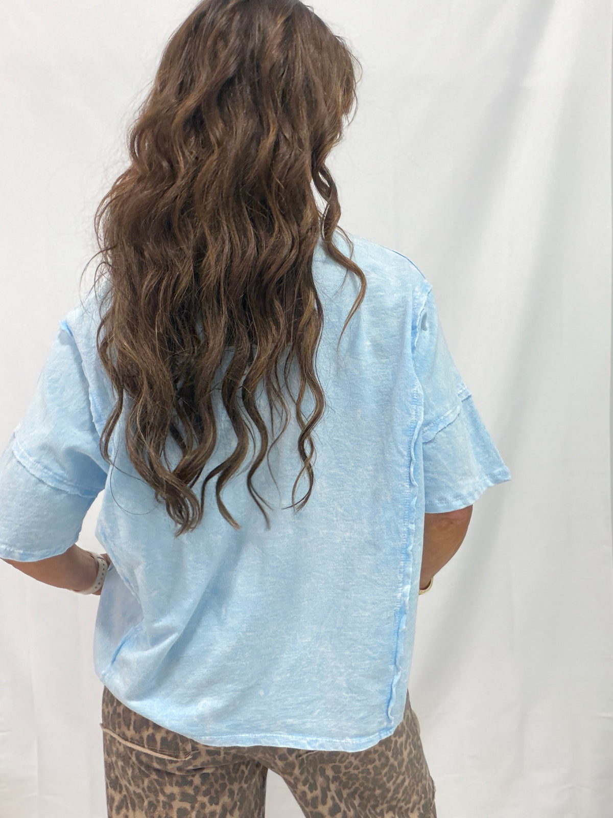 Look For Love Mineral Washed Top In 4 Colors