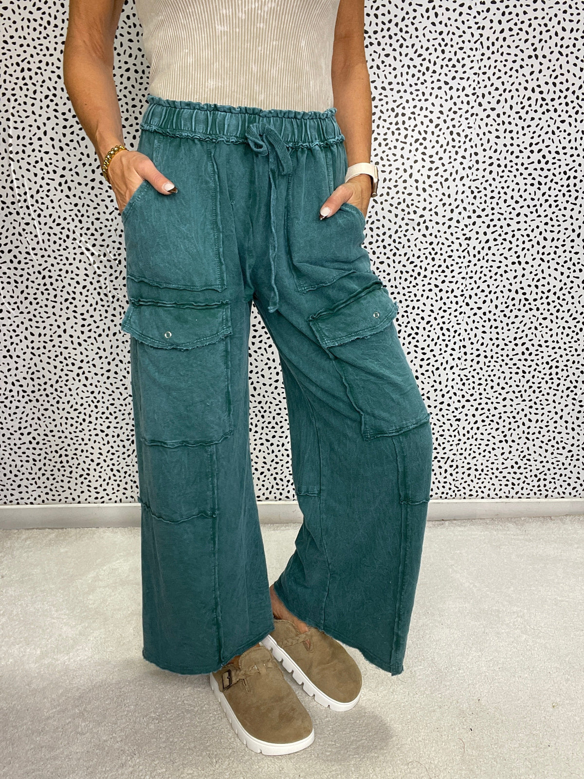 Drift Cargo Terry Pants in 9 colors