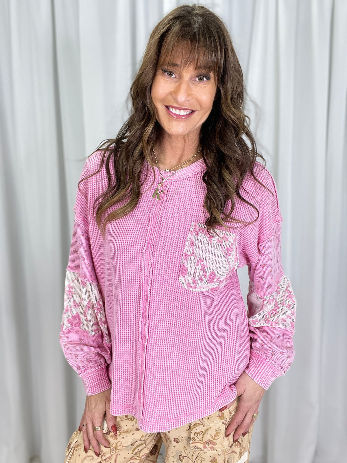 Make The Time Long Sleeve Top In 2 Colors