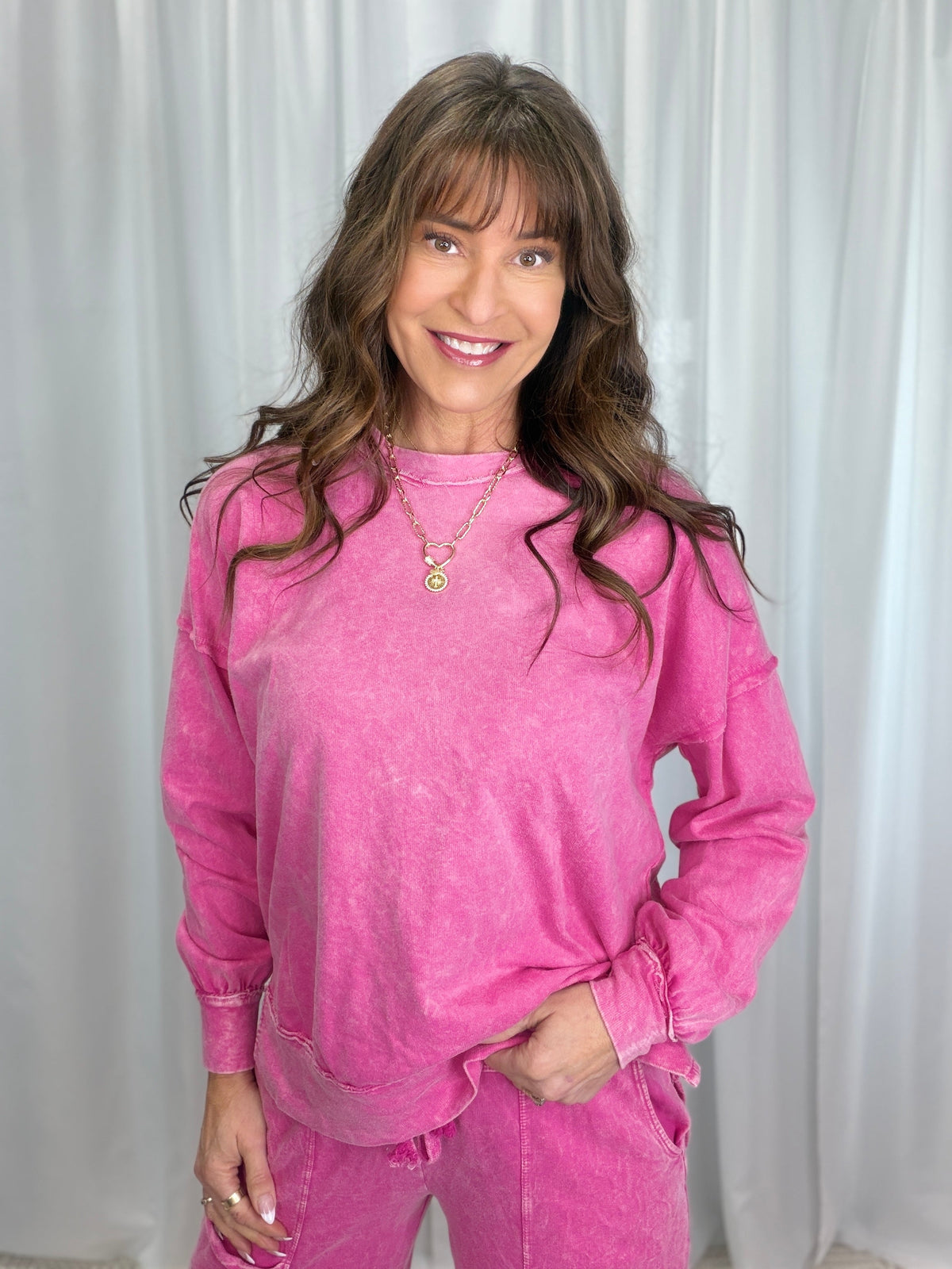 Butterfly Breeze Long Sleeve Top In 3 Colors